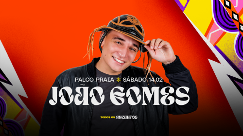 João Gomes fará show no Camarote Salvador no Carnaval de 2026