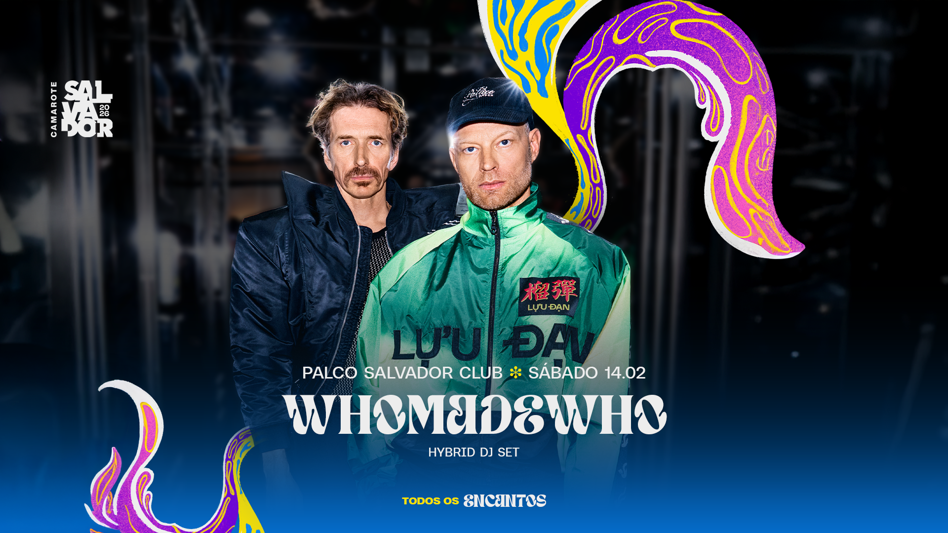 WhoMadeWho fará estreia no Camarote Salvador 2026 | Camarote Salvador