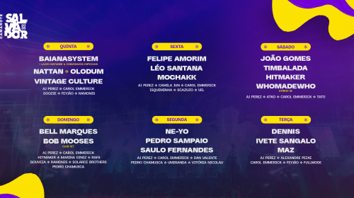 Camarote Salvador divulga line-up completo para edição 2026