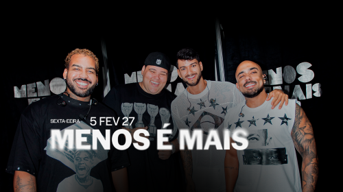Menos é Mais estreia no Camarote Salvador 2027 🔥